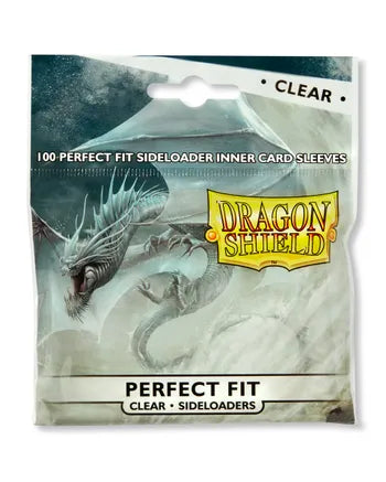 Dragon Shield Sleeves: Perfect Fit Sideloaders- Clear (100 ct. In bag)