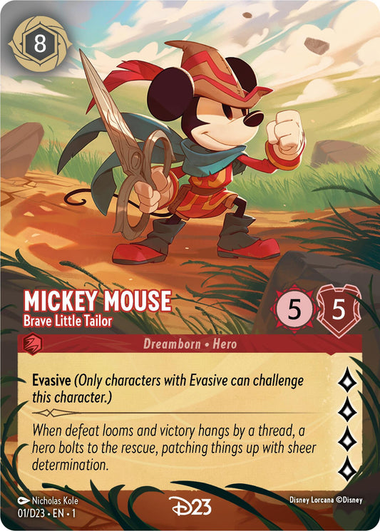 Mickey Mouse - Brave Little Tailor (Extended Art) (1) [D23 Promos]