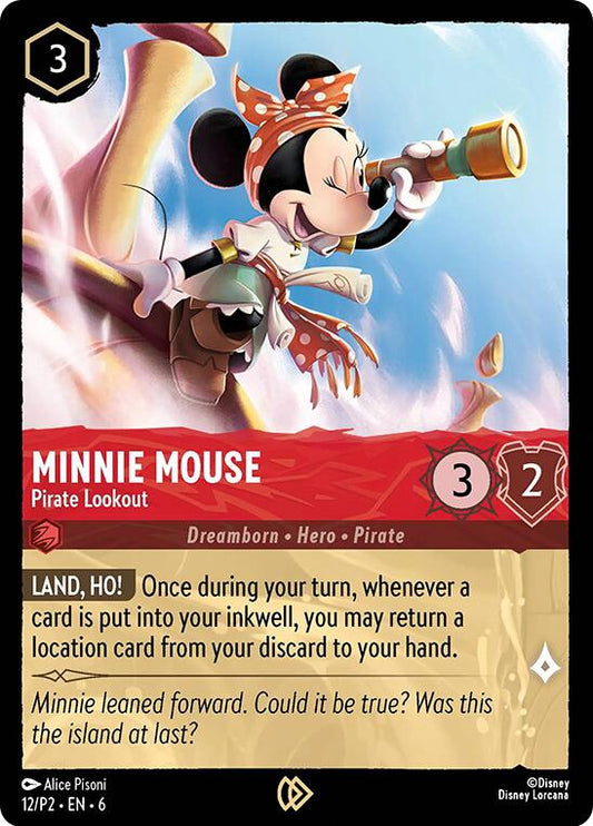 Minnie Mouse - Pirate Lookout (12/P2) [Promo Cards]