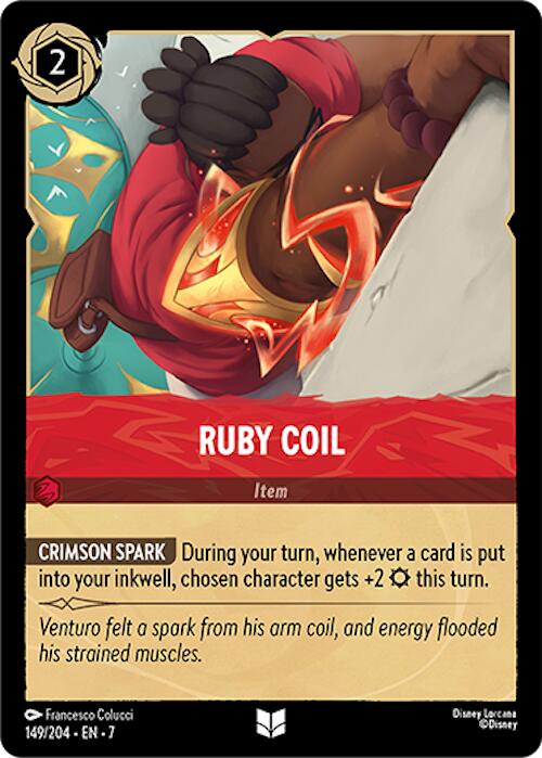 Ruby Coil (149/204) [Archazia's Island]