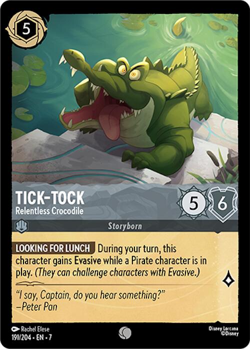 Tick-Tock - Relentless Crocodile (191/204) [Archazia's Island]