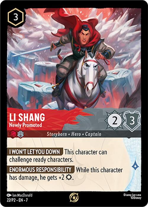 Li Shang - Newly Promoted (22) [Promo Cards]