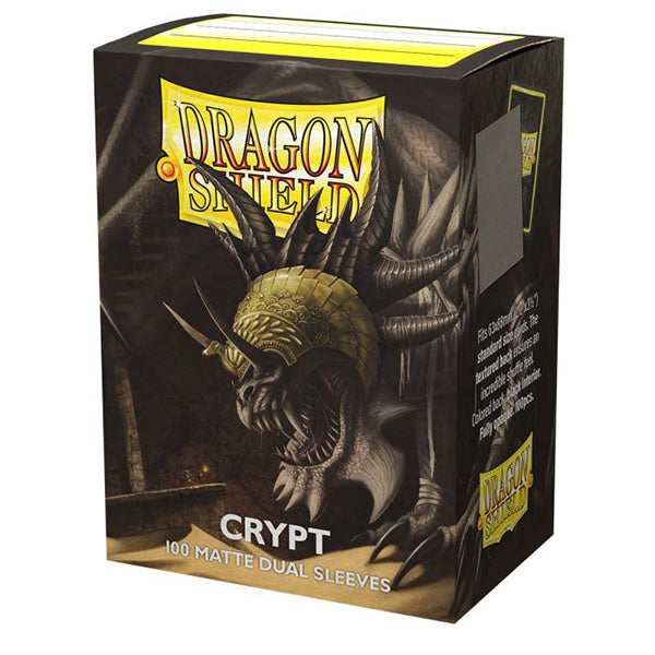 Dragon Shield Sleeves: Standard DUAL- Matte Crypt 'Neonen' (100 ct.)