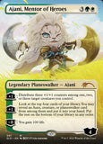 Ajani, Mentor of Heroes (Borderless) [Secret Lair Drop Series]