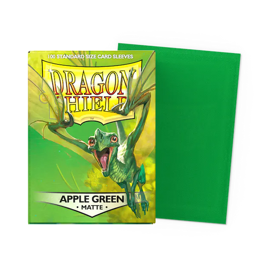 Dragon Shield Sleeves: Standard- Matte Apple Green (100 ct.)