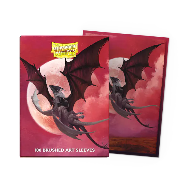 Dragon Shield Sleeves: Brushed Art Valentine Dragon 2024 (100ct)