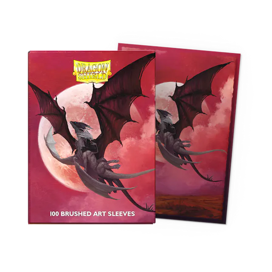 Dragon Shield Sleeves: Brushed Art Valentine Dragon 2024 (100ct)