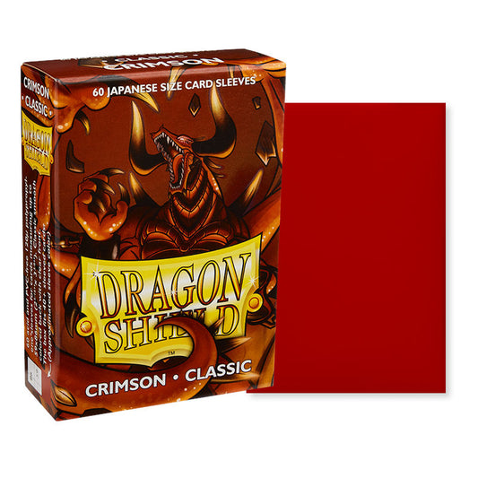 Dragon Shield Sleeves Japanese Classic Crimson (60 ct)