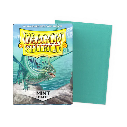 Dragon Shield Sleeves: Standard- Matte Mint 100ct