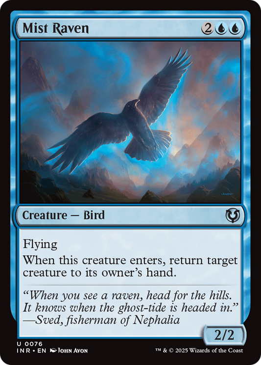 Mist Raven [Innistrad Remastered]