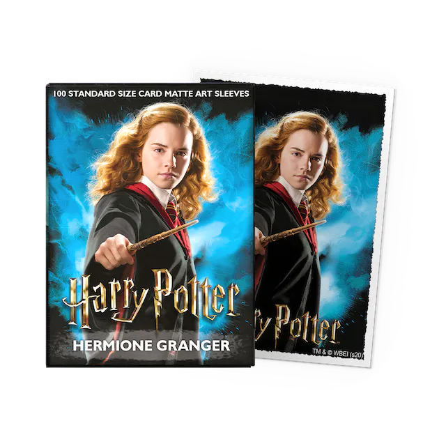 Dragon Shield Sleeves: Standard- Matte Hermione Granger Art (100 ct.)