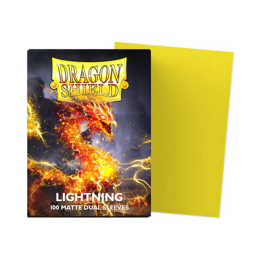 Dragon Shield Sleeves: Standard- Dual Matte Lightning 100ct