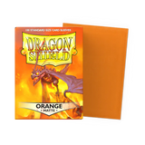 Dragon Shield Sleeves: Standard- Matte Orange 100ct