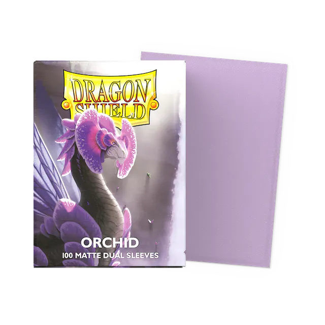 Dragon Shield Sleeves: Standard- Dual Matte Orchid 100ct