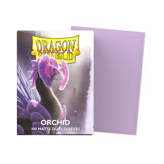 Dragon Shield Sleeves: Standard- Dual Matte Orchid 100ct