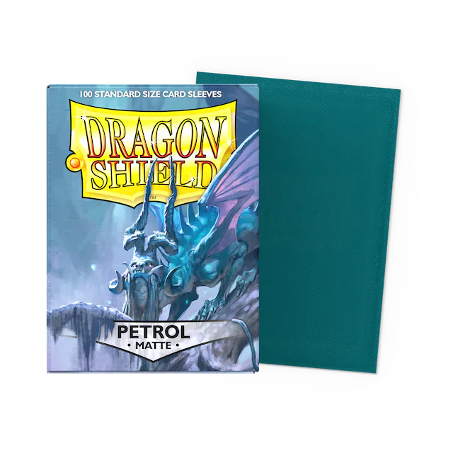 Dragon Shield Sleeves: Standard- Matte Petrol 100ct