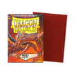 Dragon Shield Sleeves: Standard- Matte Red 100ct