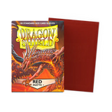 Dragon Shield Sleeves: Standard- Matte Red 100ct