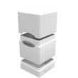 Ultra Pro Satin Tower Deck Box Classic White