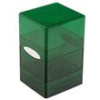 Ultra Pro Satin Tower Deck Box Glitter Green