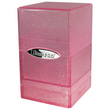 Ultra Pro Satin Tower Deck Box Glitter Pink