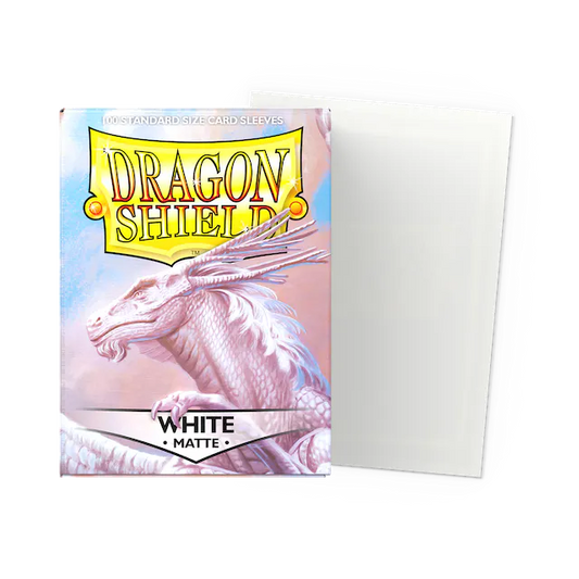 Dragon Shield Sleeves: Standard- Matte White (100 ct.)