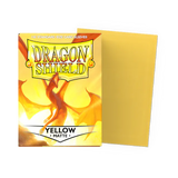 Dragon Shield Sleeves: Standard- Matte Yellow 100ct