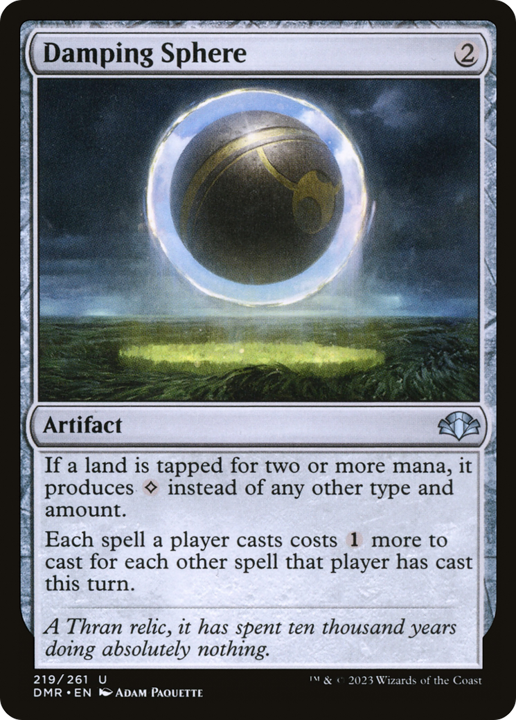 Damping Sphere [Dominaria Remastered]