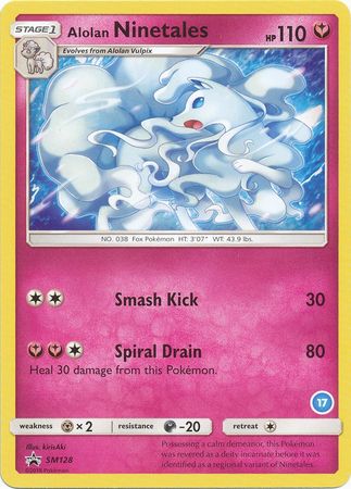 Alolan Ninetales (SM128) (Deck Exclusive #17) [Sun & Moon: Trainer Kit - Alolan Ninetales]