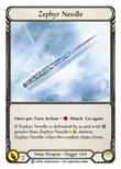 Zephyr Needle (Right) [1HP094] (History Pack 1)