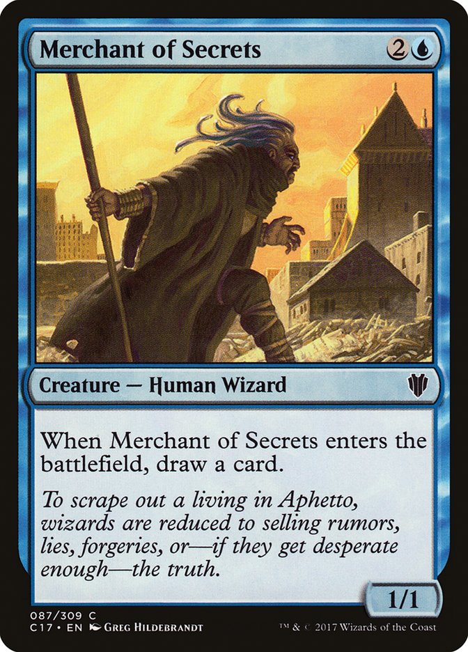 Merchant of Secrets [Commander 2017]