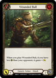 Wounded Bull (Yellow) [RNR021-C] (Rhinar Hero Deck)  1st Edition Normal