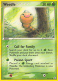 Weedle (86/112) [EX: FireRed & LeafGreen]