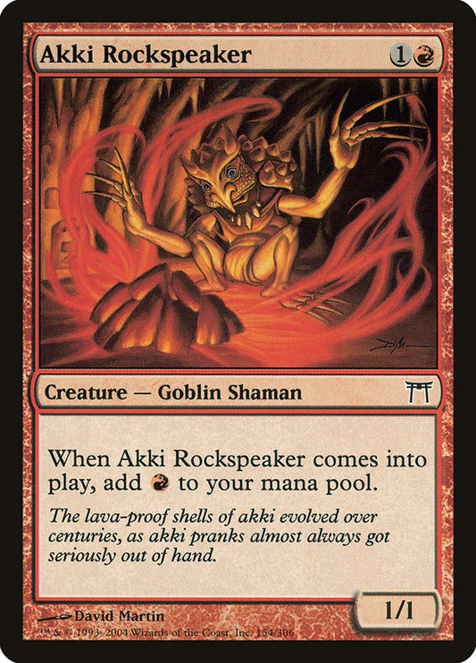 Akki Rockspeaker [Champions of Kamigawa]