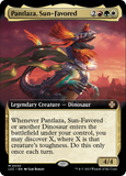 Pantlaza, Sun-Favored (Extended Art) [The Lost Caverns of Ixalan Commander]